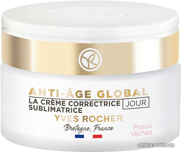 

Yves Rocher Anti-Age Global Дневной крем-корректор для молодости кожи - для сухой кожи 50 мл