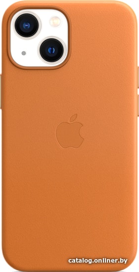 

Чехол для телефона Apple MagSafe Leather Case для iPhone 13 mini (золотистая охра)