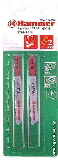 

Набор оснастки Hammer 204-110 (2 предмета)