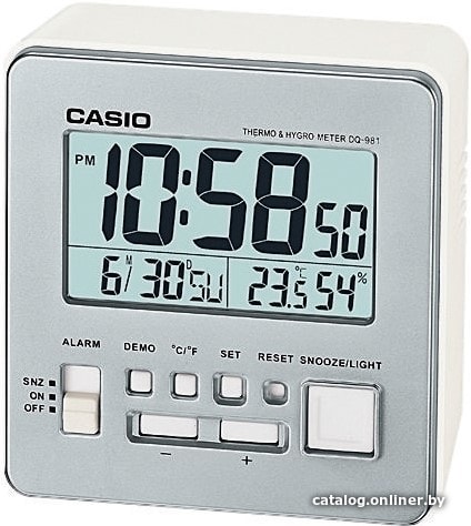 

Настольные часы Casio DQ-981-8ER