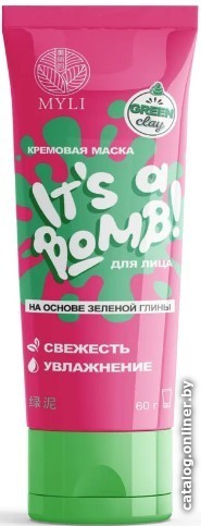 

MYLI Маска для лица Увлажнение и свежесть It's A Bomb! 60 мл