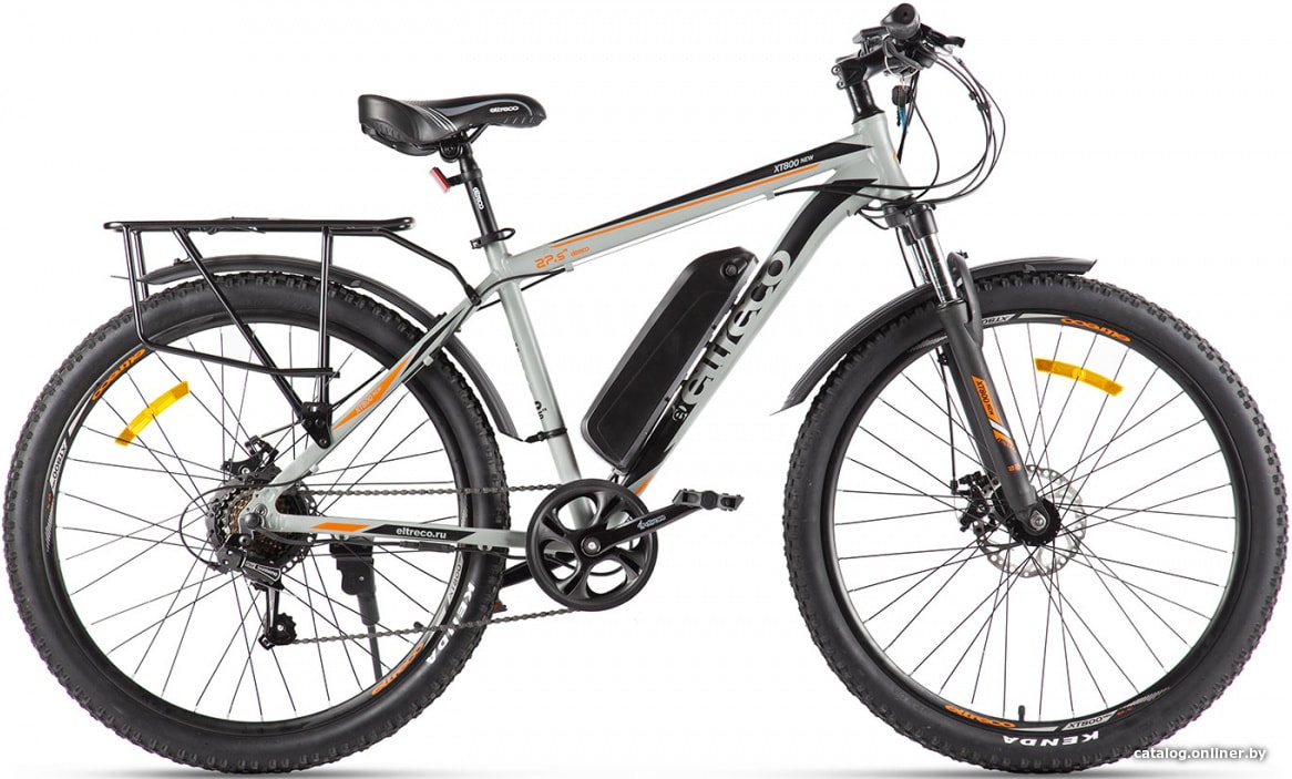 

Электровелосипед Eltreco XT 800 New (серый/черный)