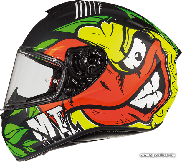

Мотошлем MT Helmets Targo Truck A2 Matt Fluor (S, желтый)