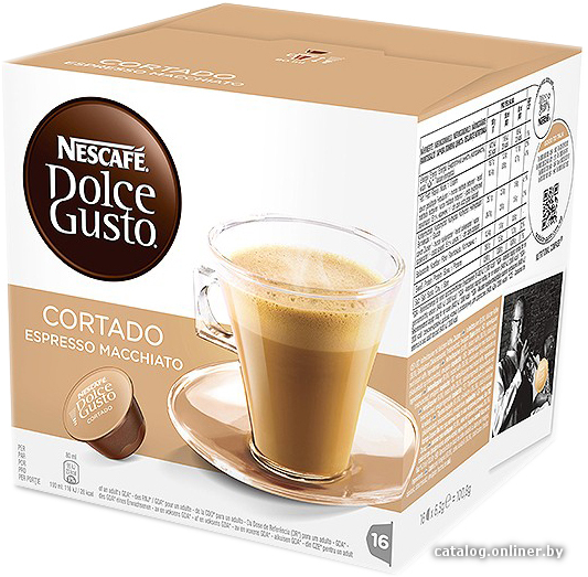 

Кофе в капсулах Nescafe Dolce Gusto Cortado 16 шт