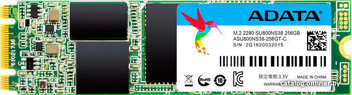 

SSD ADATA Ultimate SU800 256GB [ASU800NS38-256GT-C]