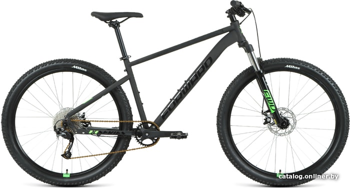 

Велосипед Forward Sporting 27.5 XX р.19 2021 (матовый черный)