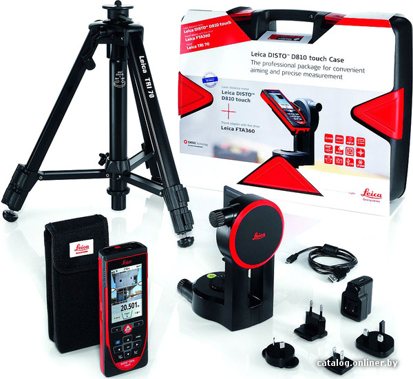 

Лазерный дальномер Leica Disto D810 Touch Pro Pack
