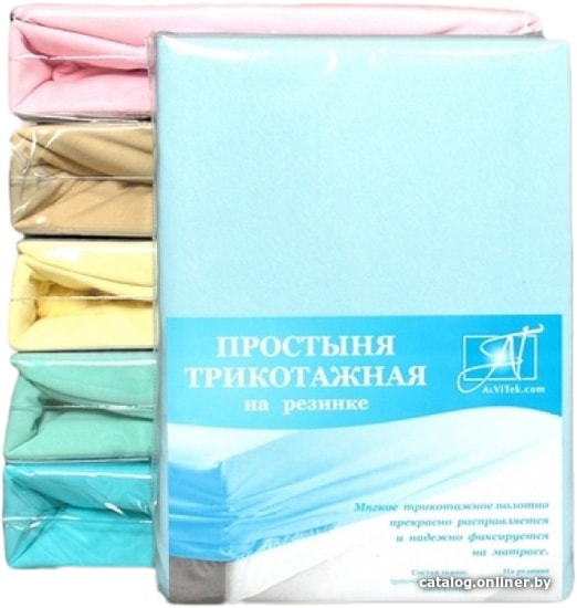 

Защитный наматрасник Альвитек Детский трикотажный 60x120 (розовый)
