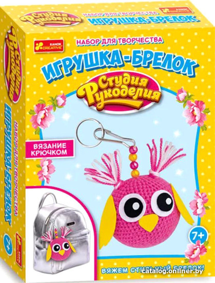 

Набор для создания поделок/игрушек Ranok-Creative Игрушка-брелок. Сова 15185001Р