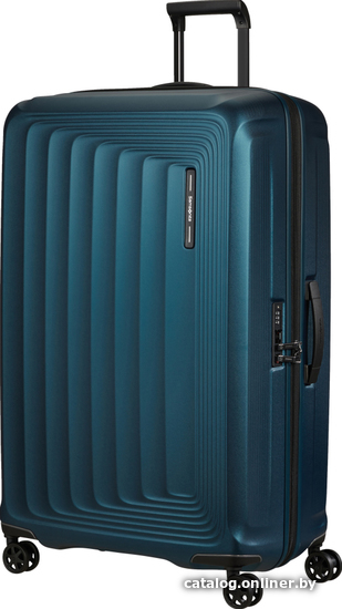 

Чемодан-спиннер Samsonite Nuon Matt Petrol Blue 81 см