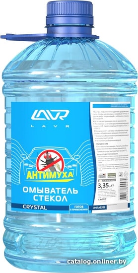 

Стеклоомывающая жидкость Lavr Антимуха 3.35л Ln1209