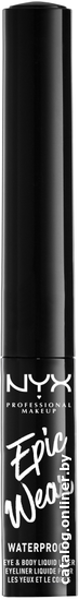 

Подводка жидкая NYX Epic Wear Metallic Liquid Liner (04 brown metal)
