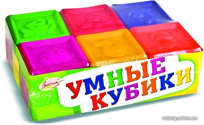 

Кубики Весна Умные кубики В1729
