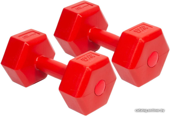 

Набор гантелей EB Fit 2x3 кг (красный)