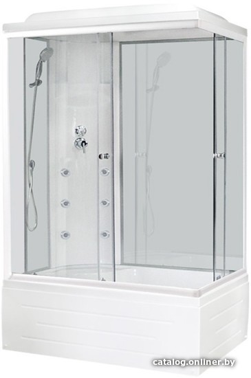 

Душевая кабина Royal Bath RB8120BP3-WT-L 120x80