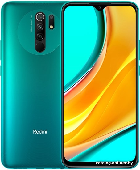 

Смартфон Xiaomi Redmi 9 4GB/64GB китайская версия (зеленый)