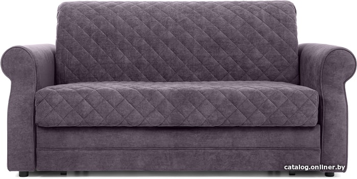 

Диван Divan Масио Velvet Plum (велюр ultra plum, серый)