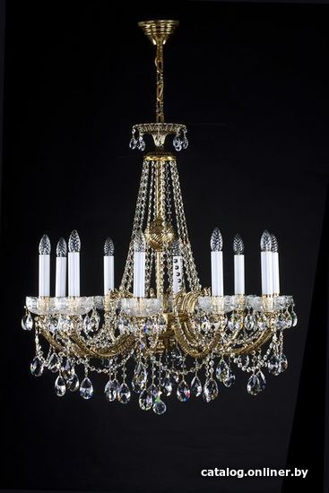 

Подвесная люстра ArtGlass Cr 0006/10/20 Brass Antique Ce