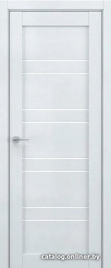 

Межкомнатная дверь Юркас Deform V15 80x200 (скай вуд/стекло lacobel белый лак)