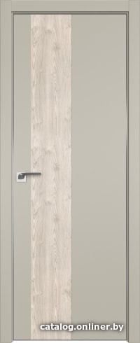 

Межкомнатная дверь ProfilDoors 5E 60x200 (шеллгрей/вставка каштан светлый)