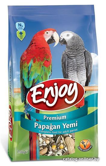 

Корм для птиц Enjoy Корм для крупных попугаев 700 г