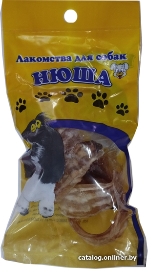 

Лакомство для собак Нюша Трахея говяжья 40 г
