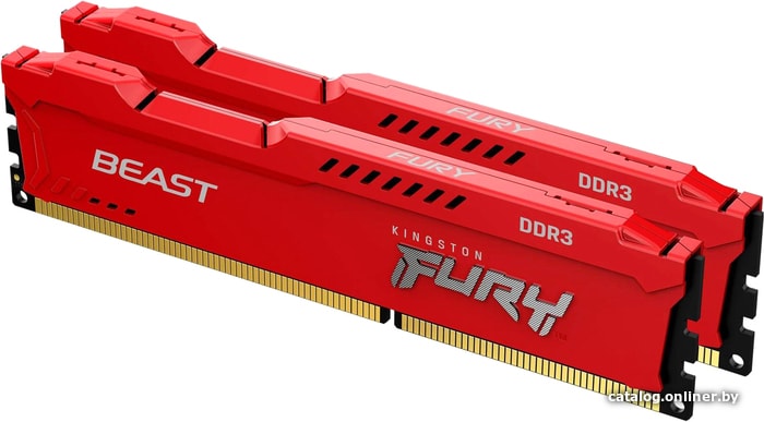 

Оперативная память Kingston FURY Beast 2x8GB DDR3 PC3-12800 KF316C10BRK2/16