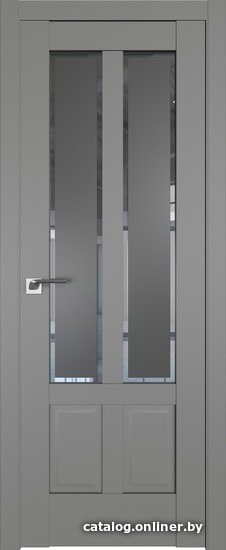 

Межкомнатная дверь ProfilDoors 2.117U 70x200 (грей, стекло square графит)