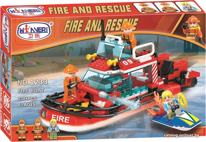 

Конструктор Winner Fire and resque 1233