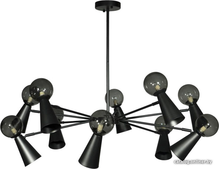 

Подвесная люстра LOFT IT Halley 10046/10 Black