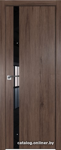 

Межкомнатная дверь ProfilDoors 6ZN 90x200 (салинас темный/стекло черный лак)