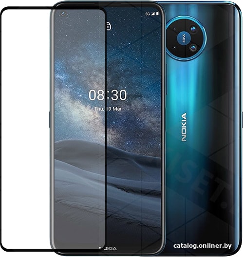 

Защитное стекло KST Full glue для Nokia 8.3 (черное)
