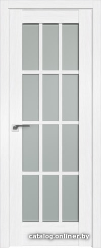 

Межкомнатная дверь ProfilDoors 102X 60x200 (пекан белый/стекло матовое)