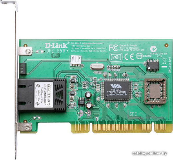 

Сетевая карта D-Link DFE-551FX