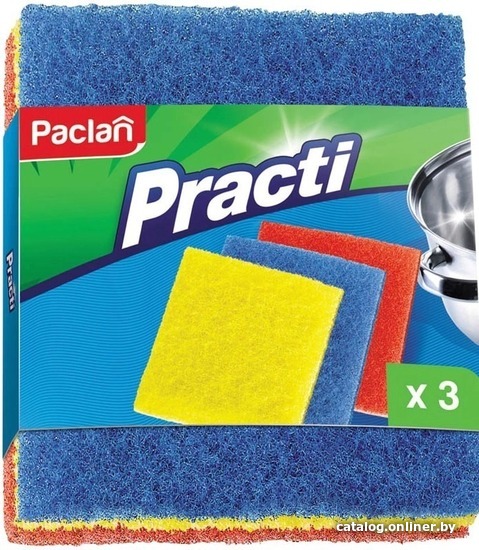 

Мочалка Paclan Practi (3 шт)