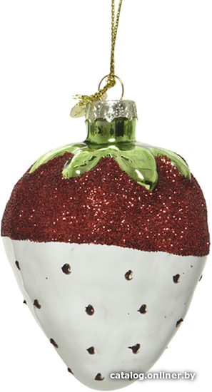 

Елочная игрушка Albero Di Natale Клубника в белом шоколаде 2.7х5.7х8.2 см 120382-2
