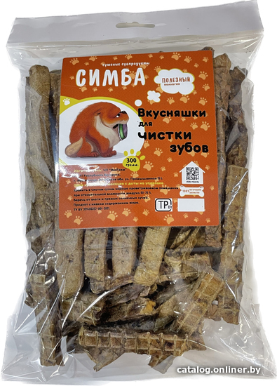 

Лакомство для собак Симба Легкое говяжье, палочка 300 г