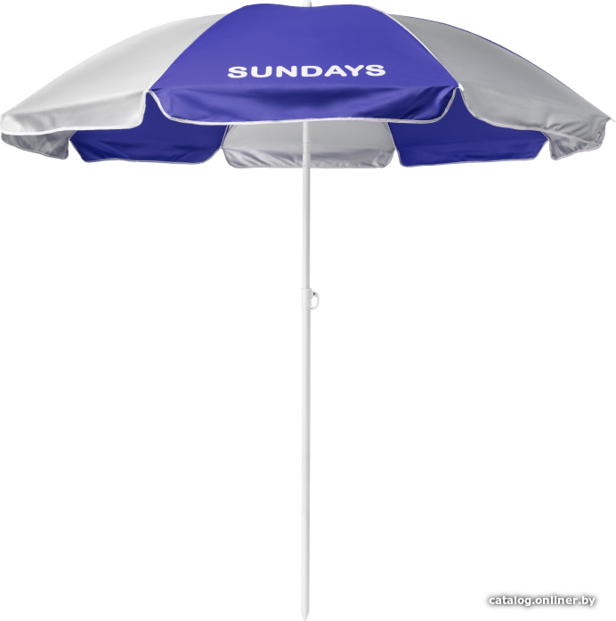 

Пляжный зонт Sundays HYB1812 (синий/серебристый)