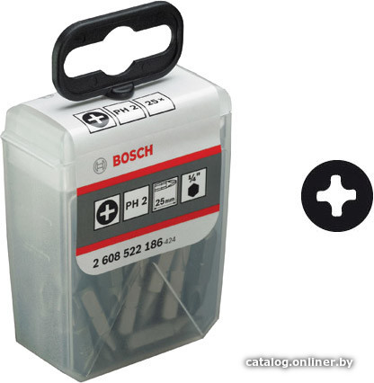 

Набор бит Bosch 2608522186 25 предметов