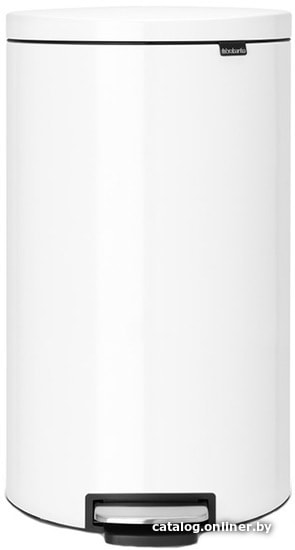 

Мусорное ведро Brabantia FlatBack+ 30 л (белый)