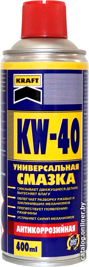 

KRAFT Универсальная смазка KW-40 400 мл KF002