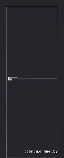 

Межкомнатная дверь ProfilDoors 12E Черный матовый