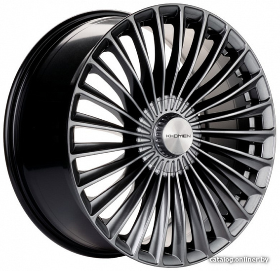 

Литые диски Khomen KHW2008 20x8.5" 5x112мм DIA 60.1мм ET 38мм Dark Chrome