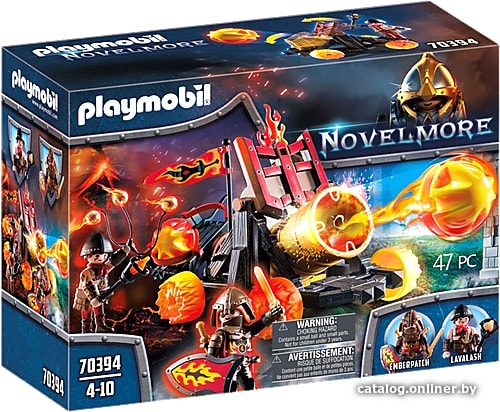 

Конструктор Playmobil PM70394 Лавовая катапульта