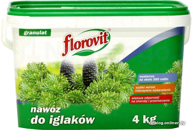 

Удобрение Florovit Для хвойных гранулированное (4 кг)