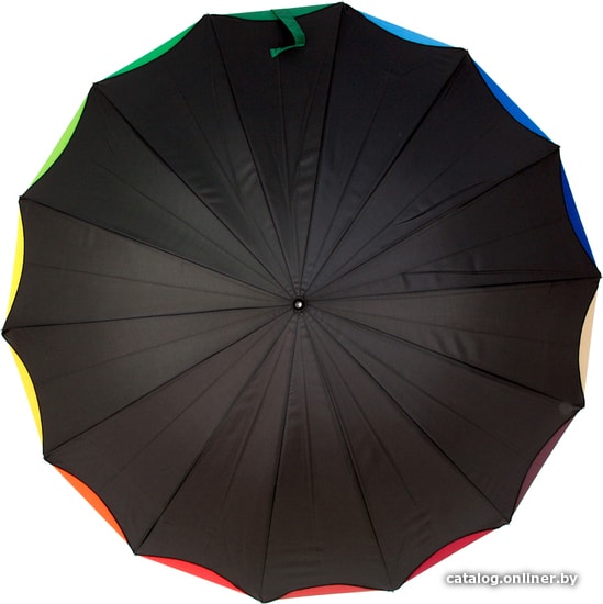 

Зонт-трость Guy De Jean 6397-LA Rainbow Noir long
