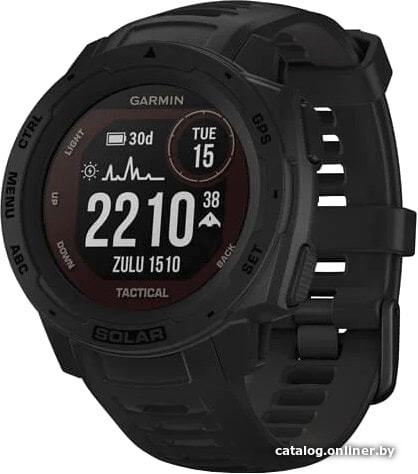 

Умные часы Garmin Instinct Solar Tactical Edition (черный)