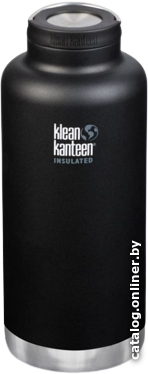 

Термос Klean Kanteen TKWide Loop Cap 1.9л (черный)