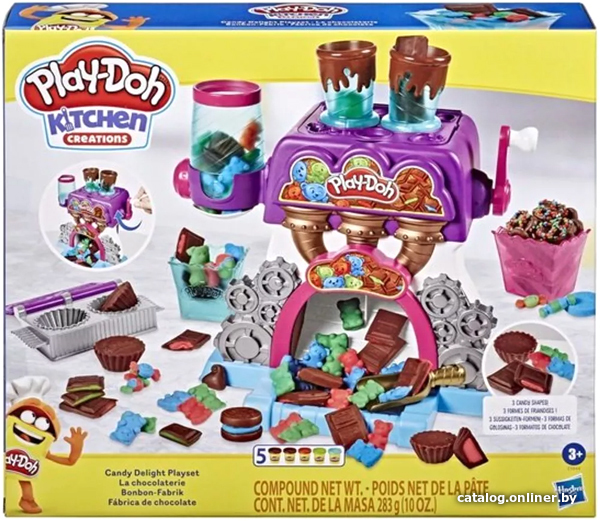 

Детская кухня Hasbro Play-Doh Конфетная фабрика E9844