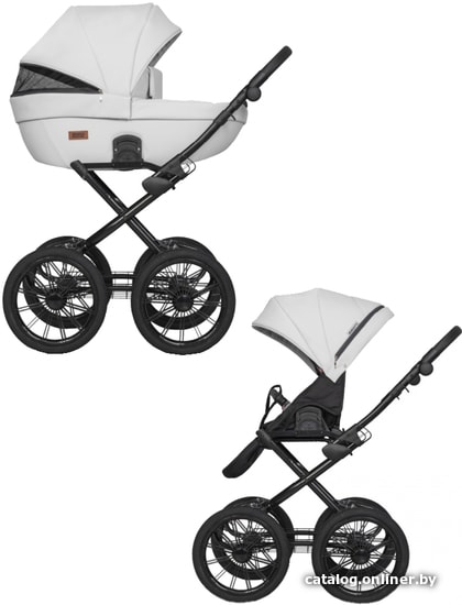 

Универсальная коляска Riko Basic Aicon Ecco Prestige (2 в 1, 02/белый)